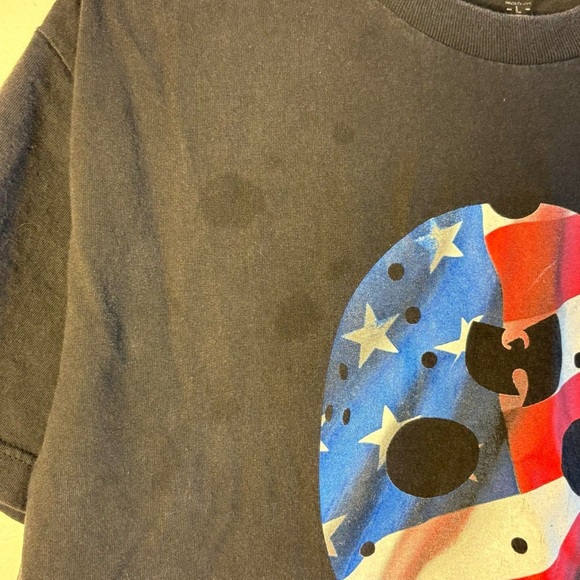 Wu-Tang RARE Black Graphic Short Sleeve Tee - Picture 2 of 7
